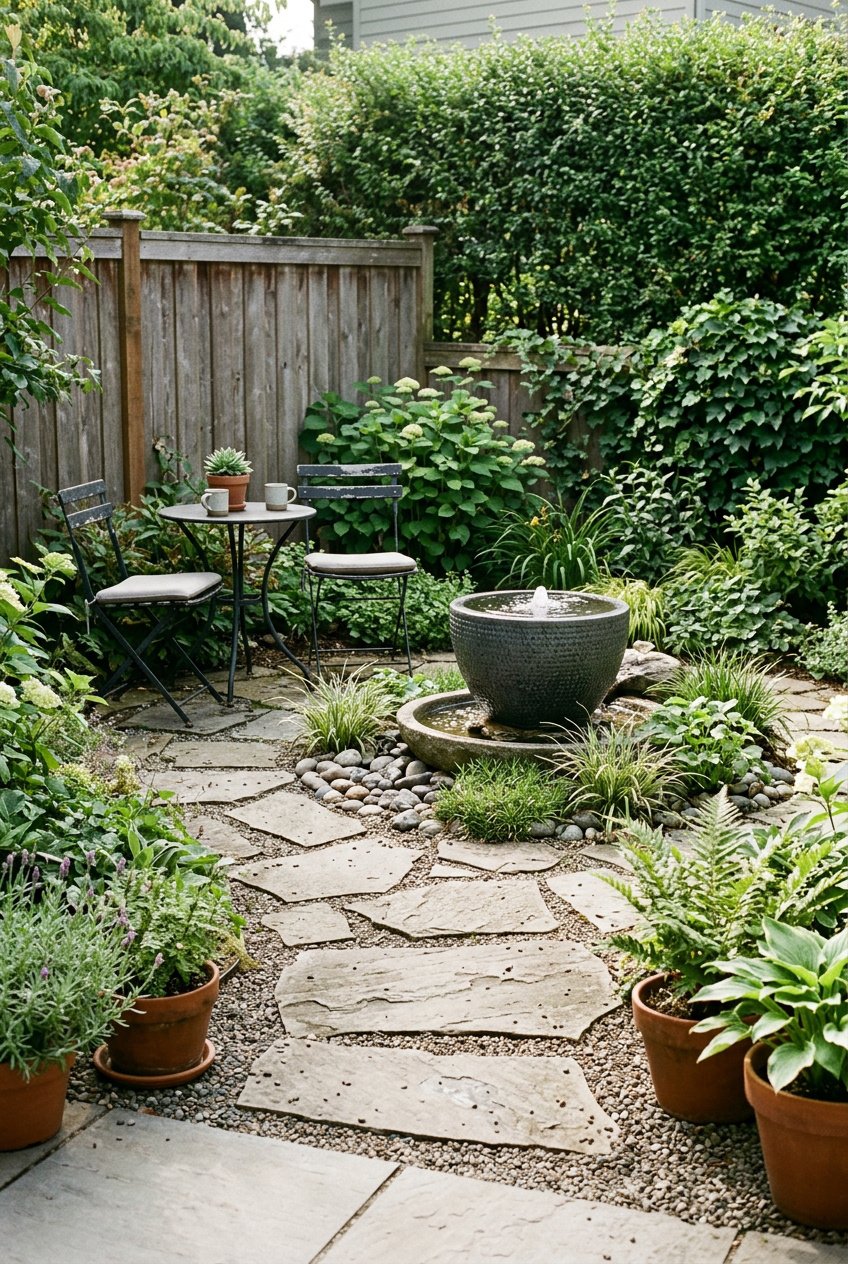 add a small water feature Add a Small Water Feature
