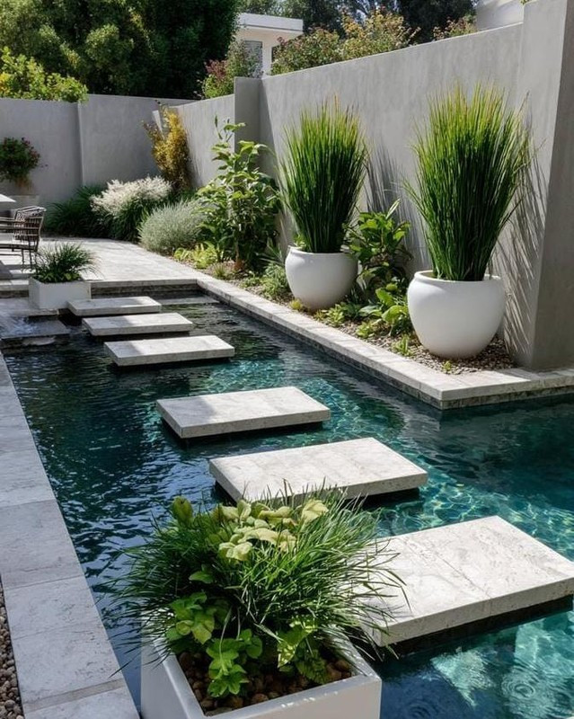 add a statement water feature Add a Statement Water Feature