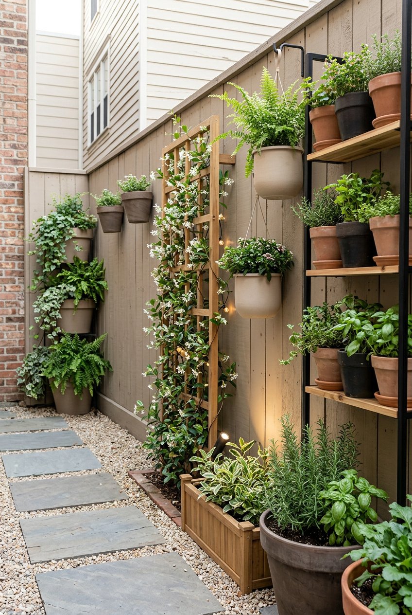build up with vertical planters Build Up With Vertical Planters