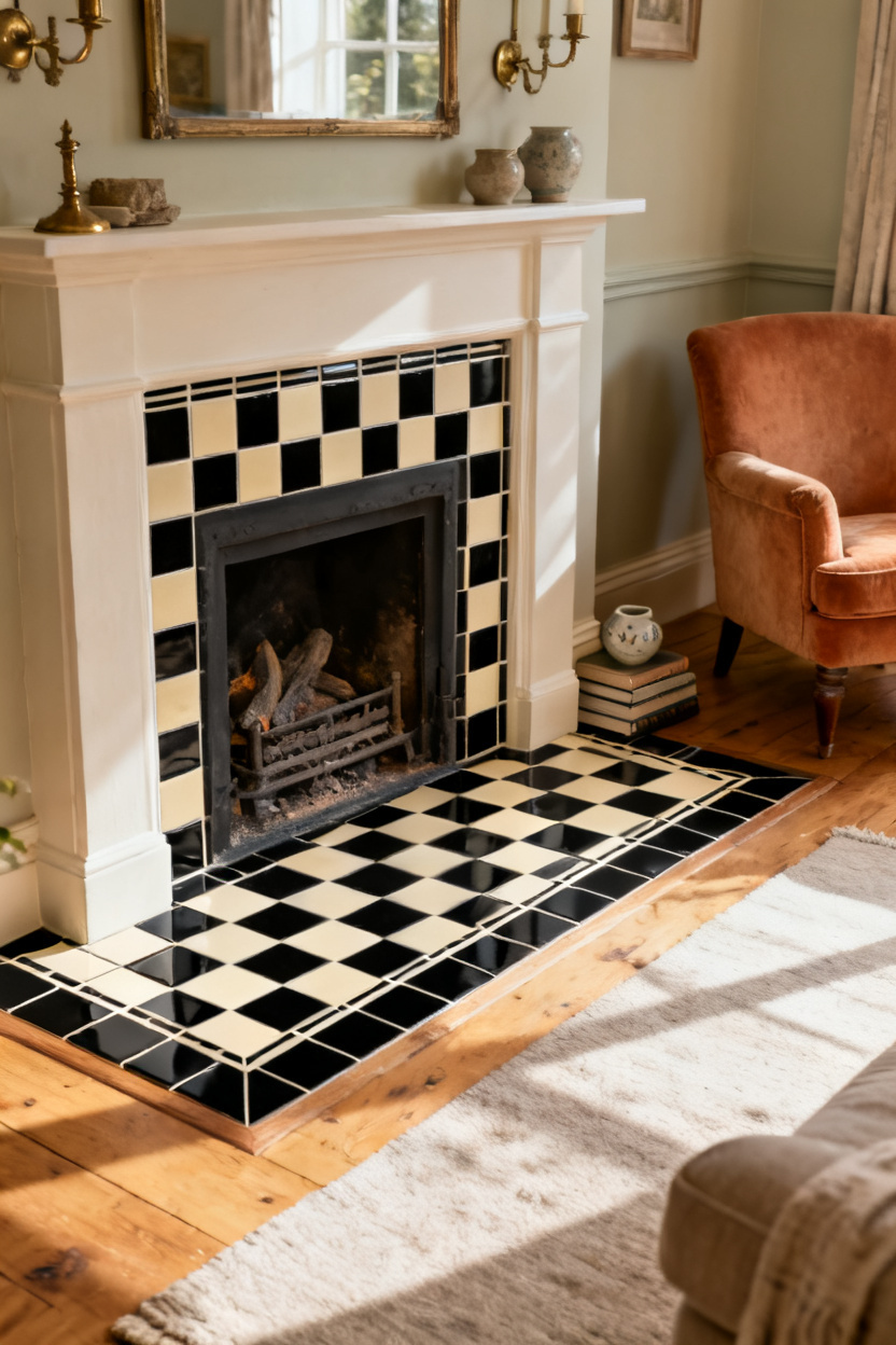 Checkerboard Tile That Feels Playful
