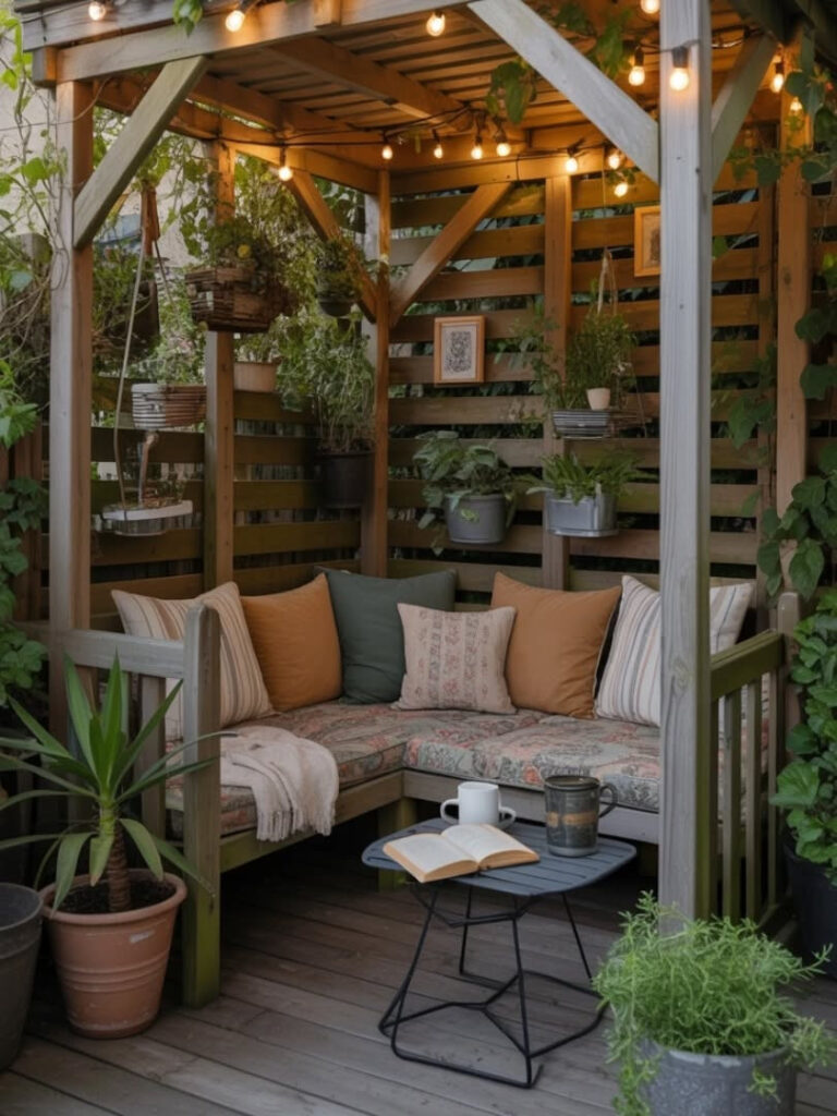 Corner Patio Deck Nook