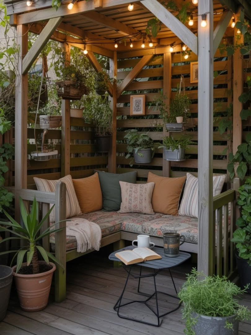 Corner Patio Deck Nook