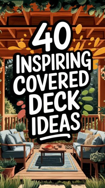 40 Inspiring Covered Deck Ideas for Your Outdoor Oasis
