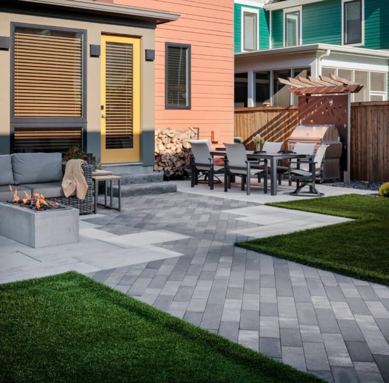 Define Zones With Pavers