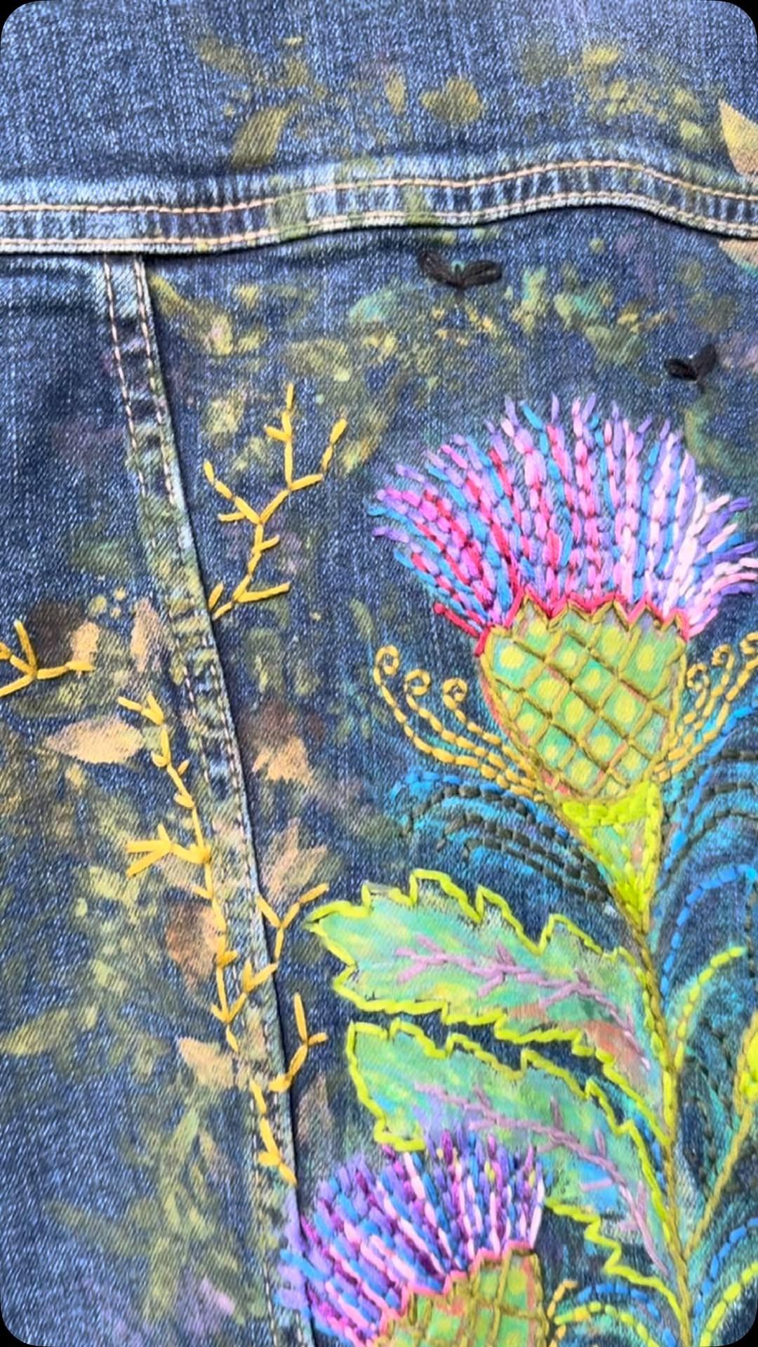 Denim Thistle Jacket