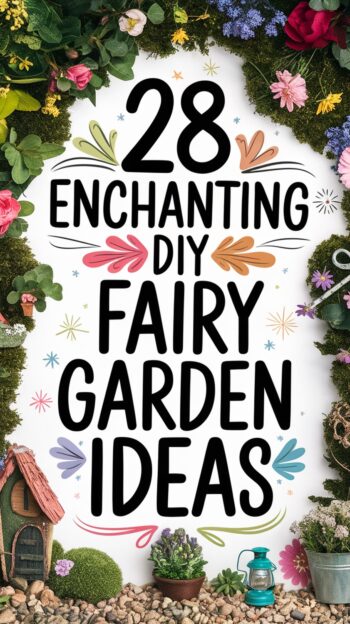 28 Enchanting DIY Fairy Garden Ideas to Spark Your Creativity