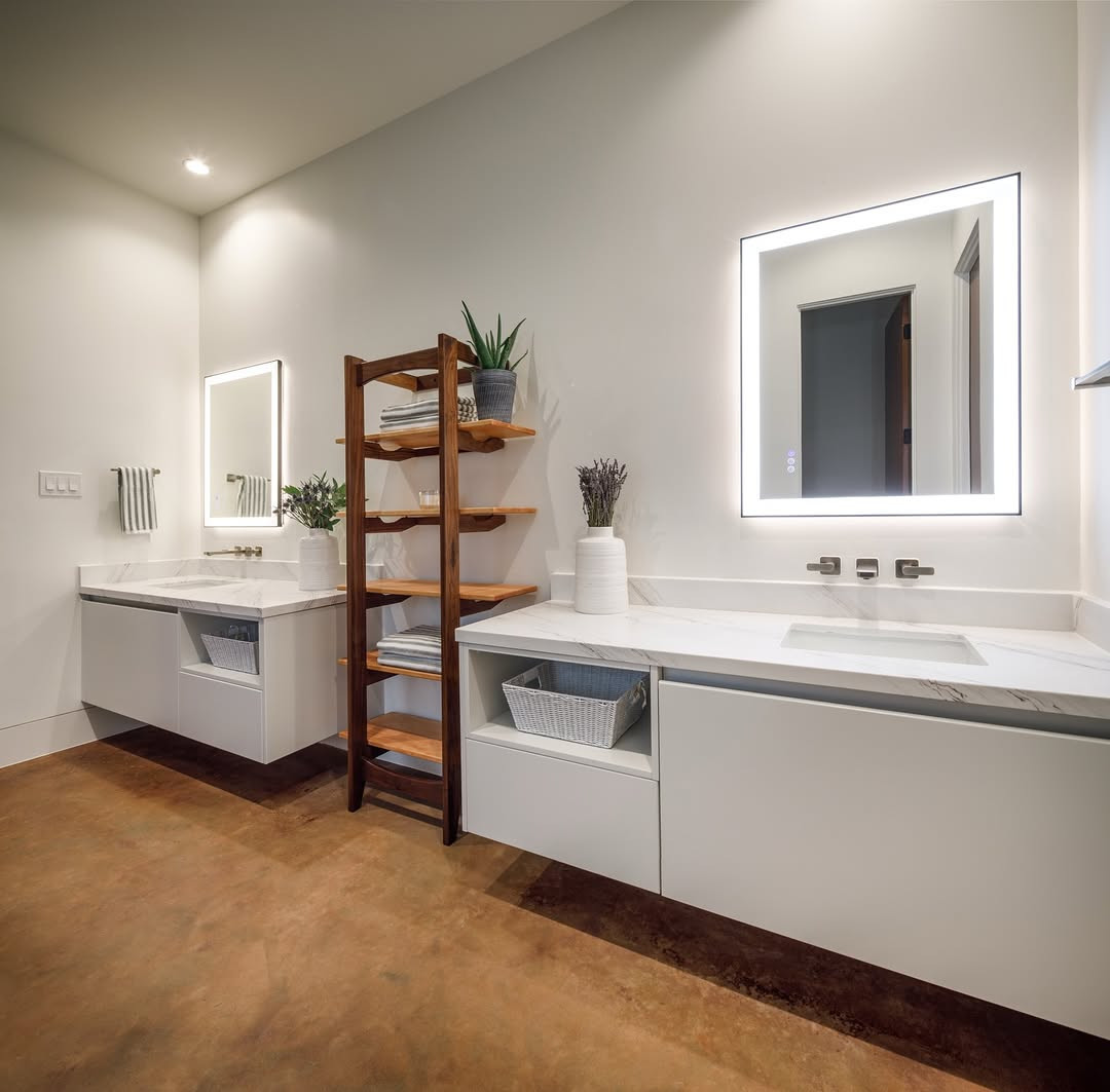 floating vanities with clean lines Floating Vanities With Clean Lines