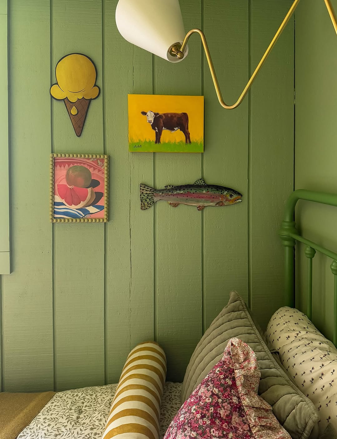 Gallery Wall as Accent Zone
