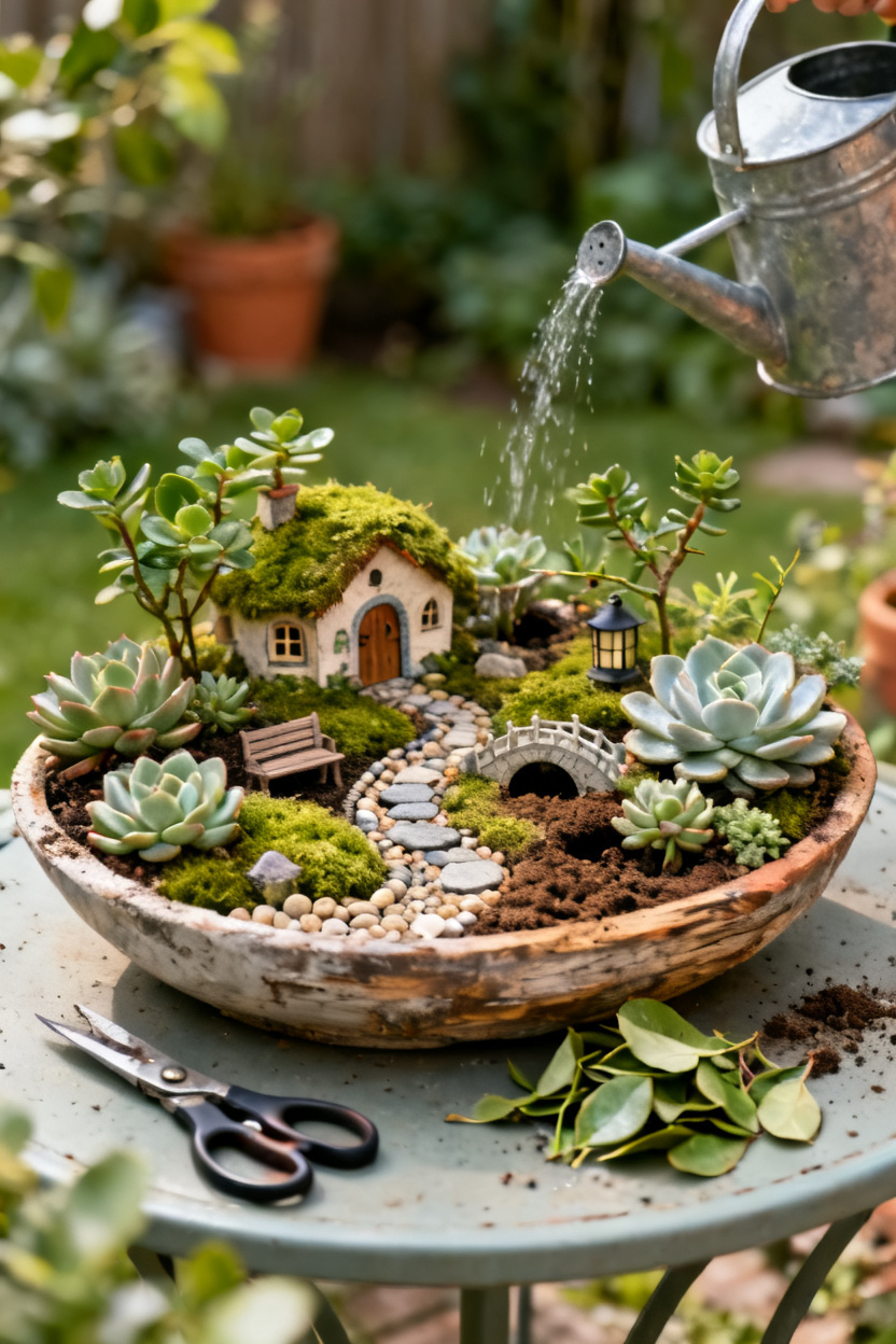 keep the mini landscape thriving Keep the Mini Landscape Thriving
