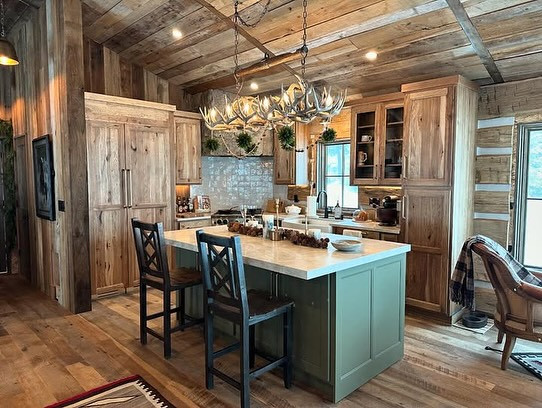 kitchen island lodge style Kitchen Island Lodge Style