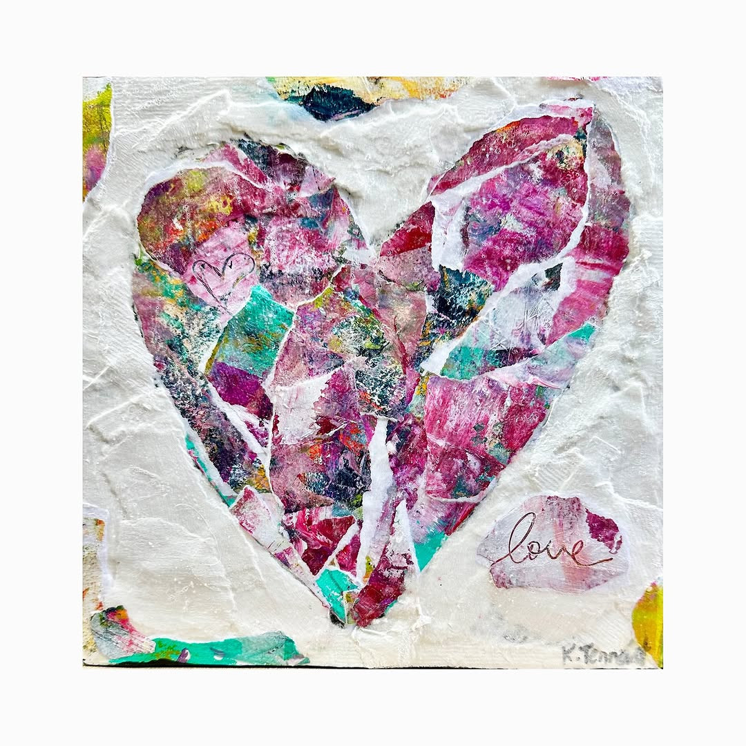 Layered Heart Collage Designs