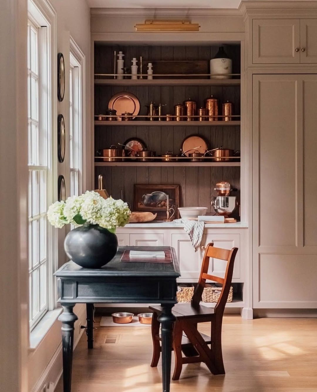 Mix Open Shelving with Closed Storage