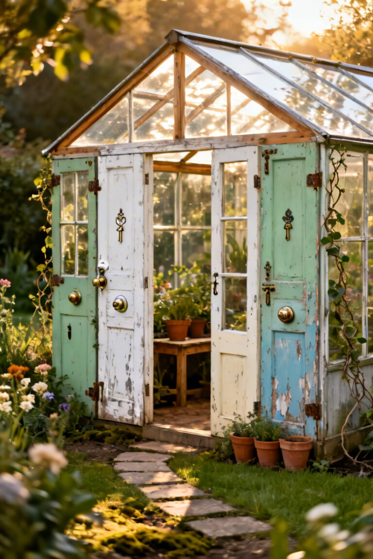 6 Vintage Greenhouse Ideas for a Charming Garden Space