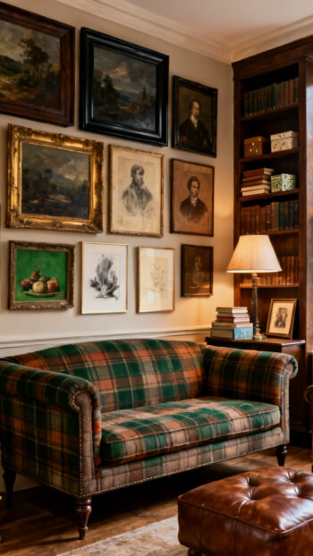 7 Plaid Canapé Decor Ideas for a Rich, Cozy Living Room Look