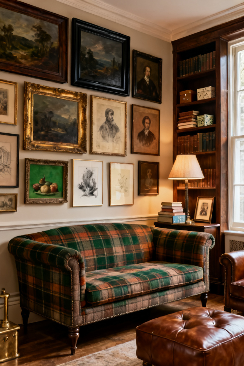 7 Plaid Canapé Decor Ideas for a Rich, Cozy Living Room Look