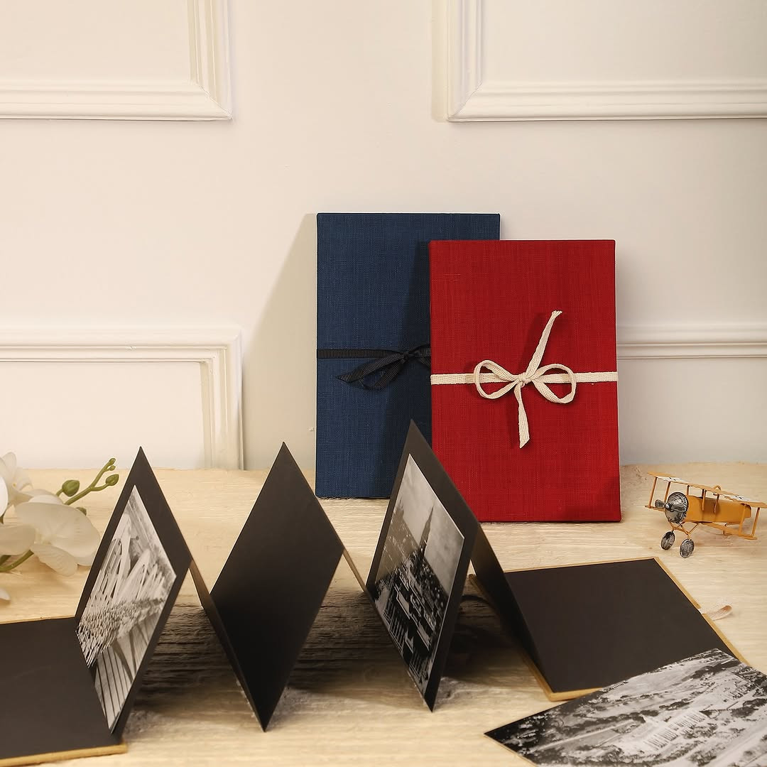 Ribbon-Tied Keepsake Foldouts