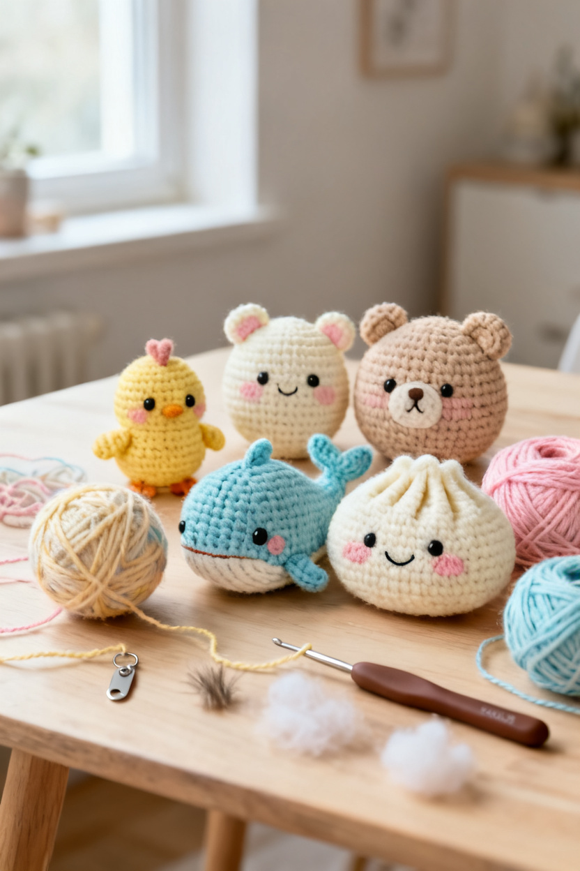 Simple Amigurumi With Big Charm