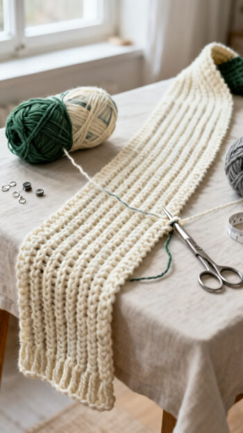 Straight-Line Scarves for Fast Wins