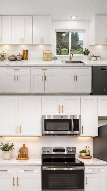 Swap Flat Doors for Shaker Frames