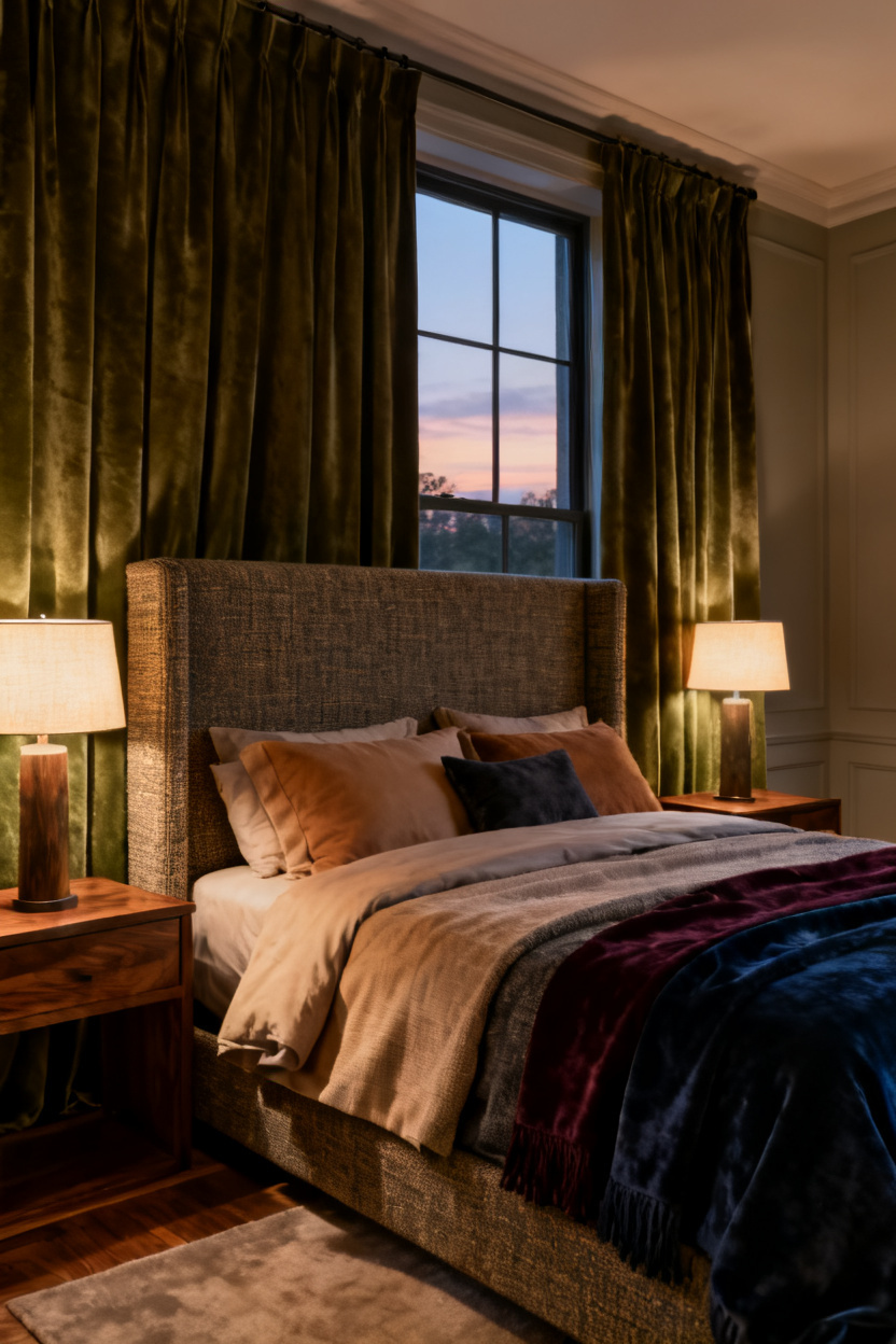 velvet curtains castle mood Velvet Curtains, Castle Mood