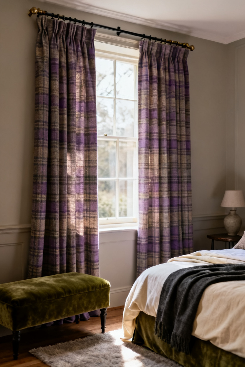 Velvet Meets Heather Checks