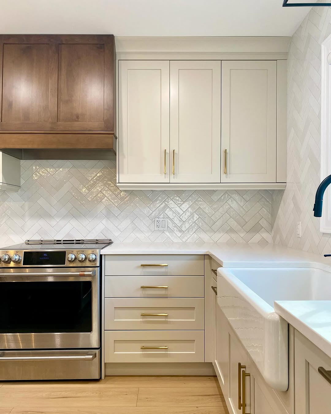 Vertical Herringbone for Extra Height