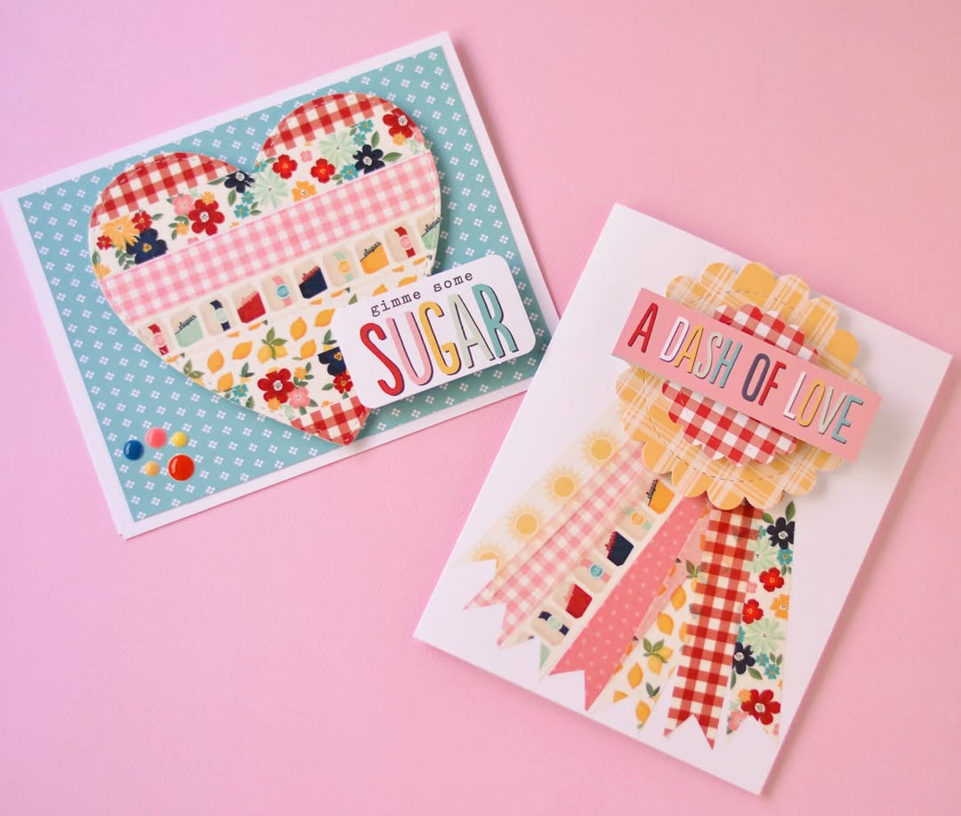 Washi Tape Patchwork Cards