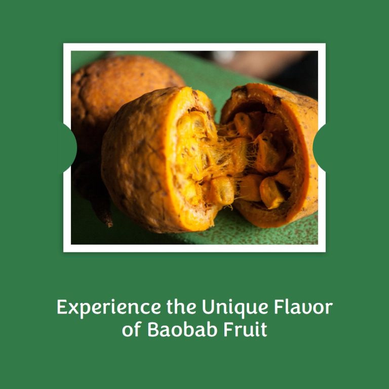 What Does Baobab Fruit Taste Like?